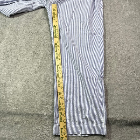 Polo by Ralph Lauren‎ Men's Striped Seersucker Philip Pant 38/34 Wide Leg Dad - Picture 5 of 13